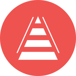 Pyramid chart icon