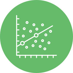 Scatter plot icon