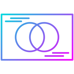 Venn diagram icon