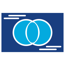 diagrama de venn icono