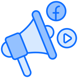 Social media marketing icon