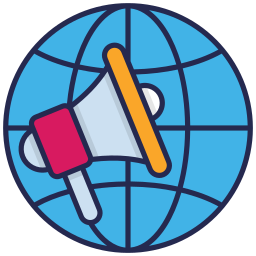 Global marketing icon