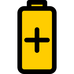 batteria carica icona