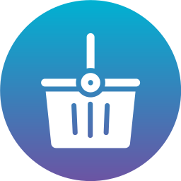 Shopping basket icon