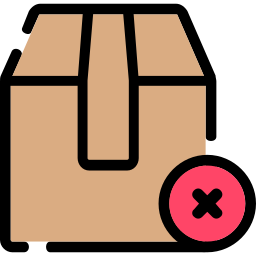 Cardboard box icon