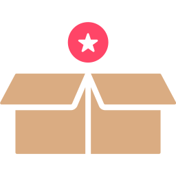 Cardboard box icon