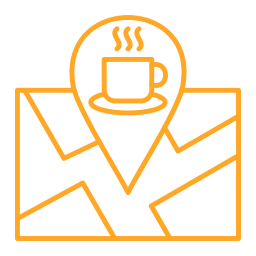 Coffee shop icon