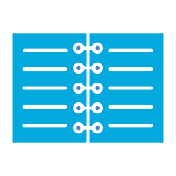 caderno Ícone