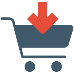 Shopping cart icon