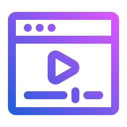 online video icon