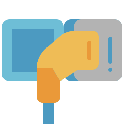 Electric plug icon