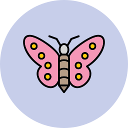 mariposa icono