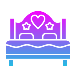 Double bed icon