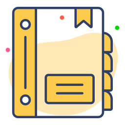 Contact book icon