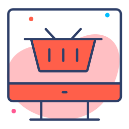 shopping en ligne Icône