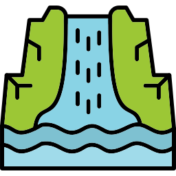 cascata Ícone