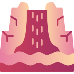 Waterfall icon