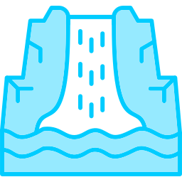 Waterfall icon