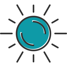 Sun icon