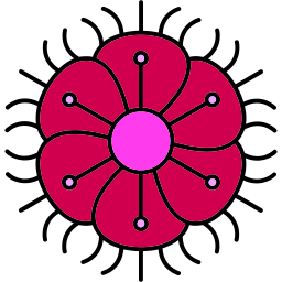 드리 워진 패랭이꽃 icon