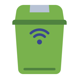 Trash bin icon