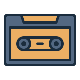 Cassette tape icon