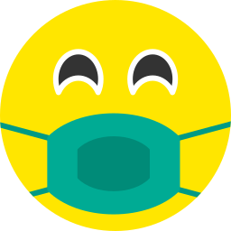 máscara médica icono