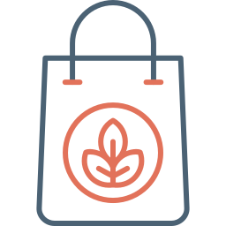 Eco bag icon