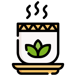 grüner tee icon