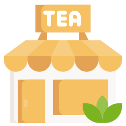 boutique de thé Icône