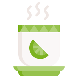 Lemon tea icon