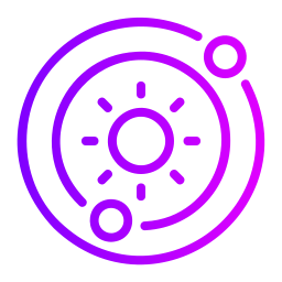 sistema solare icona