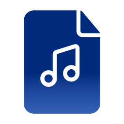 Audio file icon