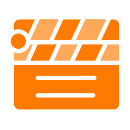 Clapperboard icon