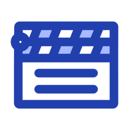 clapperboard icon