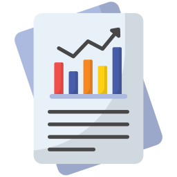 rapport d'étape Icône