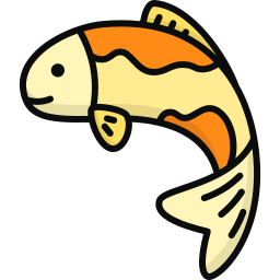 pesce koi icona