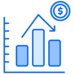 Growth chart icon