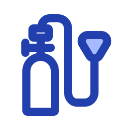 Oxygen tube icon