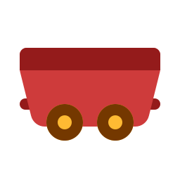 carrinho de mineração Ícone
