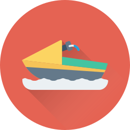 Water scooter icon