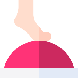 equilibrio palla icona