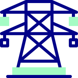 torre electrica icono