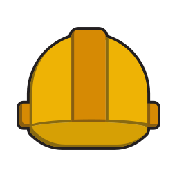 casco de seguridad icono