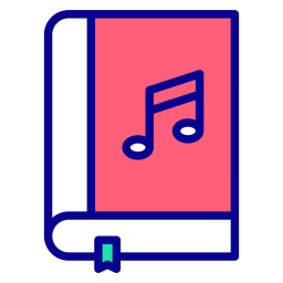 muziekboek icoon