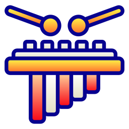 Pan flute icon