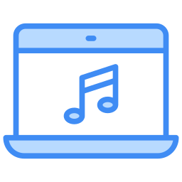 온라인 음악 icon