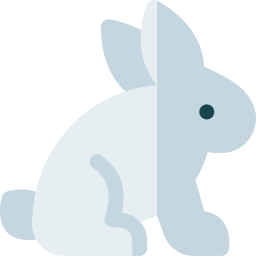 Arctic hare icon