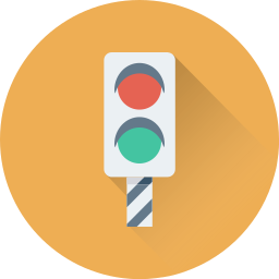 Traffic lights icon