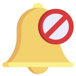 No alarm icon